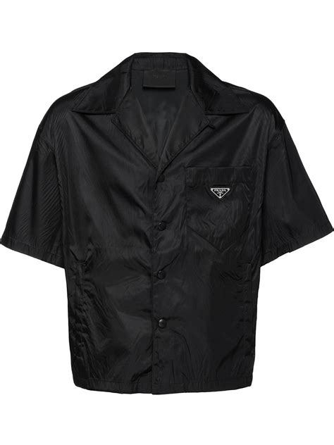 prada hemd herren schwarz|Prada .